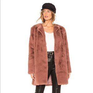 BB Dakota Love You Furever Faux Fur Coat